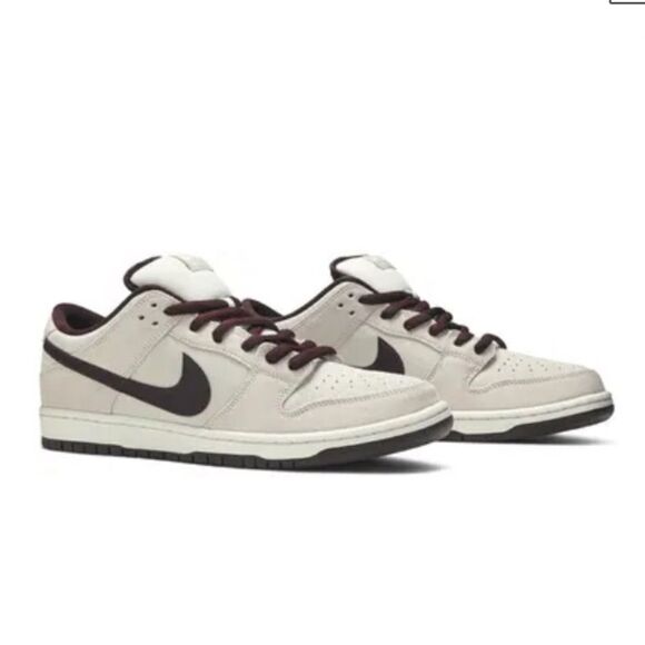 Nike SB Dunk Low Pro Desert Sand/Mahogany Summit White BQ6817-004 Sneakers Sz 6 - Picture 1 of 16
